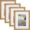 Craig Frames 4 Pack Stratton Aged Gold Picture Frame with Mat